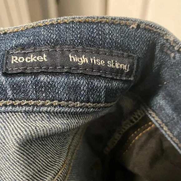 Citizens of Humanity | Rocket High Rise Skinny Jean in Blue Dark Wash - Size 25 - Picture 8 of 13
